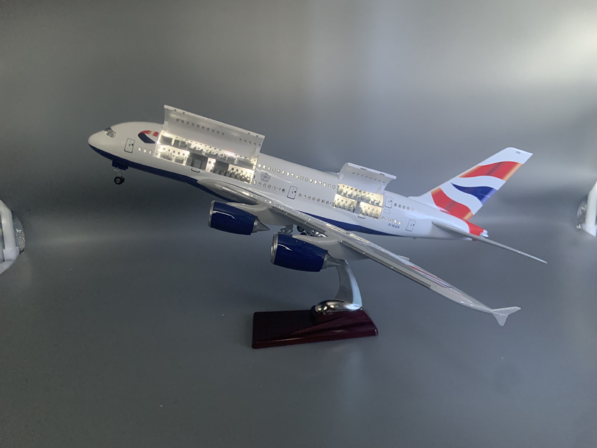 46CM Airplane Scale British Ai - Outdoor Furniture Glider ulasan dan harga