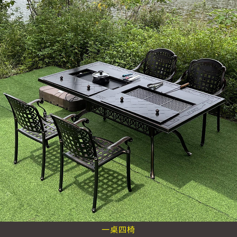 Terrace garden balcony outdoor - Outdoor Furniture Iron ulasan dan harga
