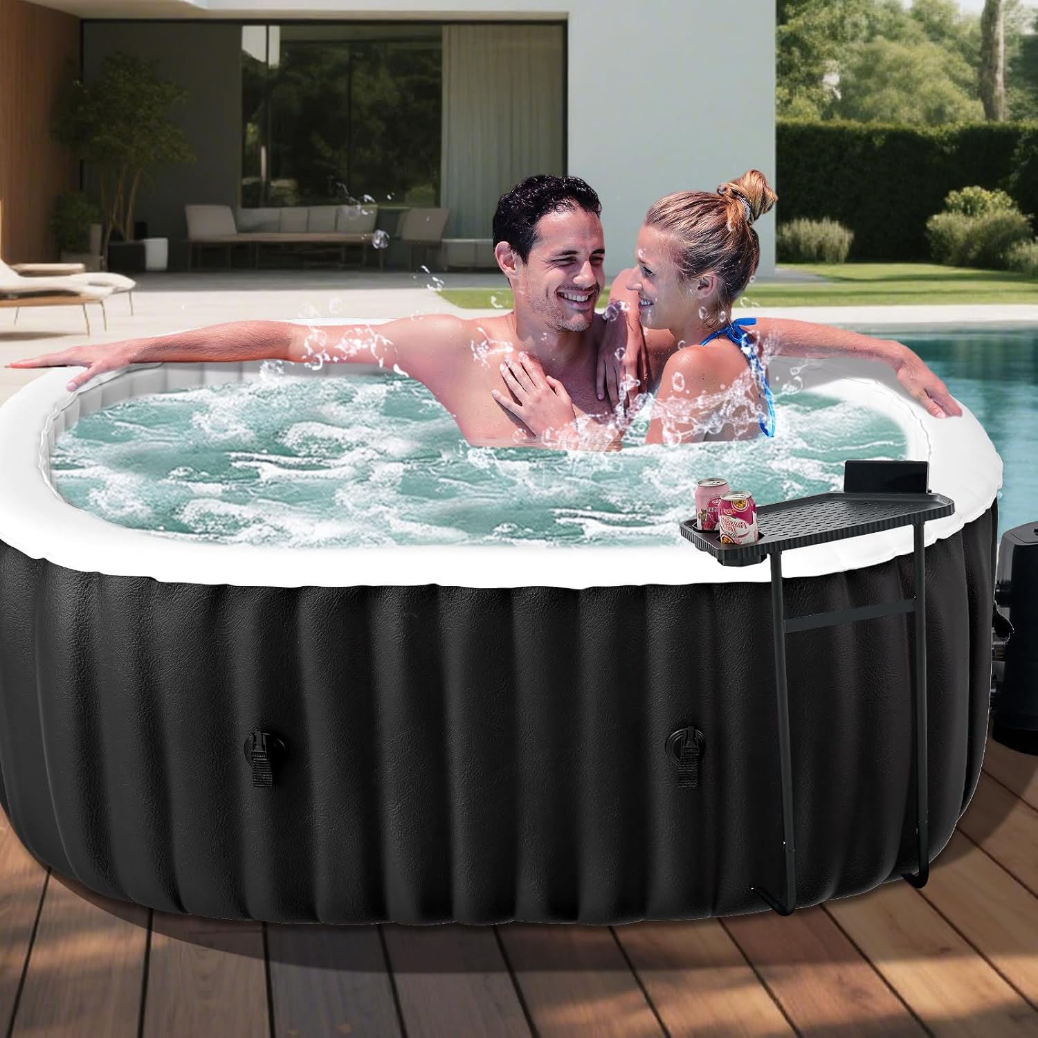 Inflatable Hot Tub, 1-2 Person - Inflatable Hot Tub ulasan dan harga