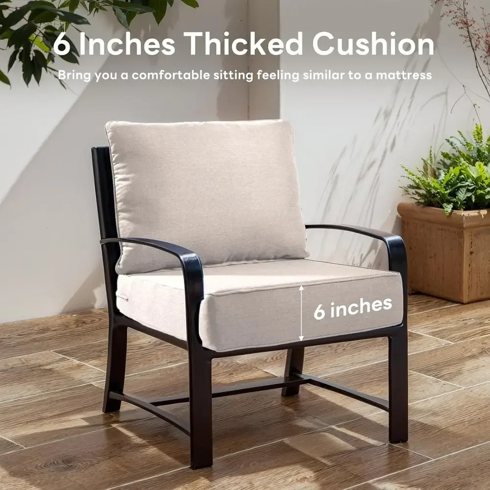 6 Thick Outdoor Chair Cushions - Outdoor Furniture Cushions 24 X 24 ulasan dan harga