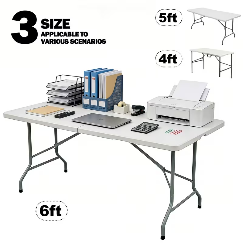 Folding Table,Portable Plastic - Outdoor Furniture Store ulasan dan harga