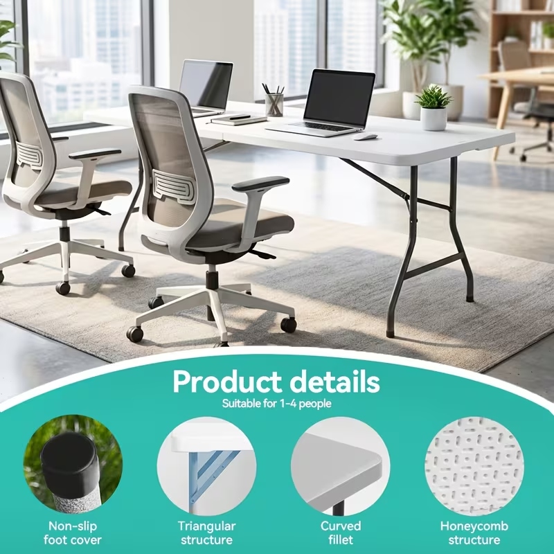 Folding Table,Portable Plastic - Outdoor Furniture Store ulasan dan harga